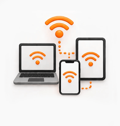 اتصال همزمان چند دستگاه با اینترنت VDSL